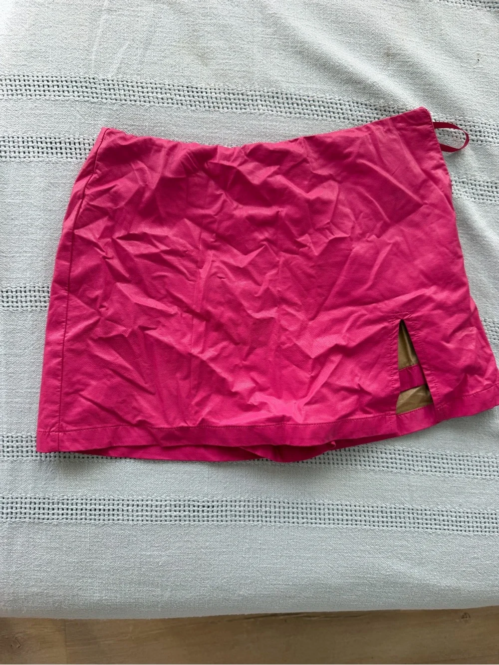 Hot Pink Mini Skort with Side Accent